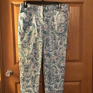 Zac & Rachel Paisley Printed Pants